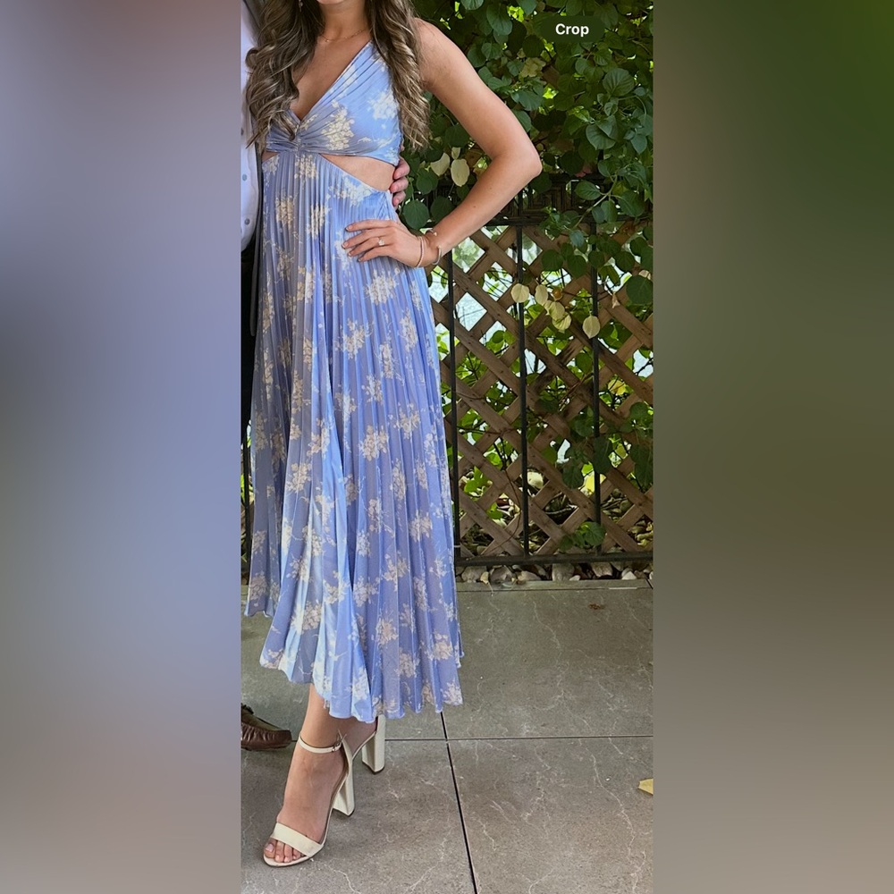 A&F Blue Floral Dress